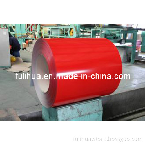 Red Color Coated Steel Coil